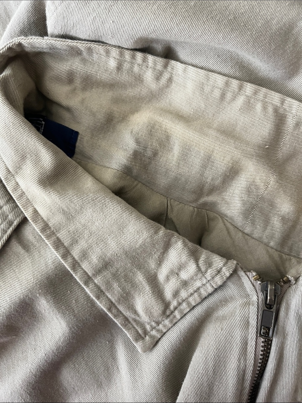 Polo Ralph Lauren Cotton Bomber Flap Pockets VTG Epaulets Oversized Jacket - Picture 10 of 13